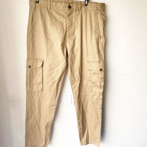 Zara | Pants | Zara Mens Cargo Pants Medium Brown | Poshmark